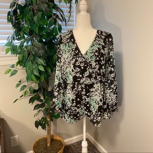 Emerald Sundae Floral Romper